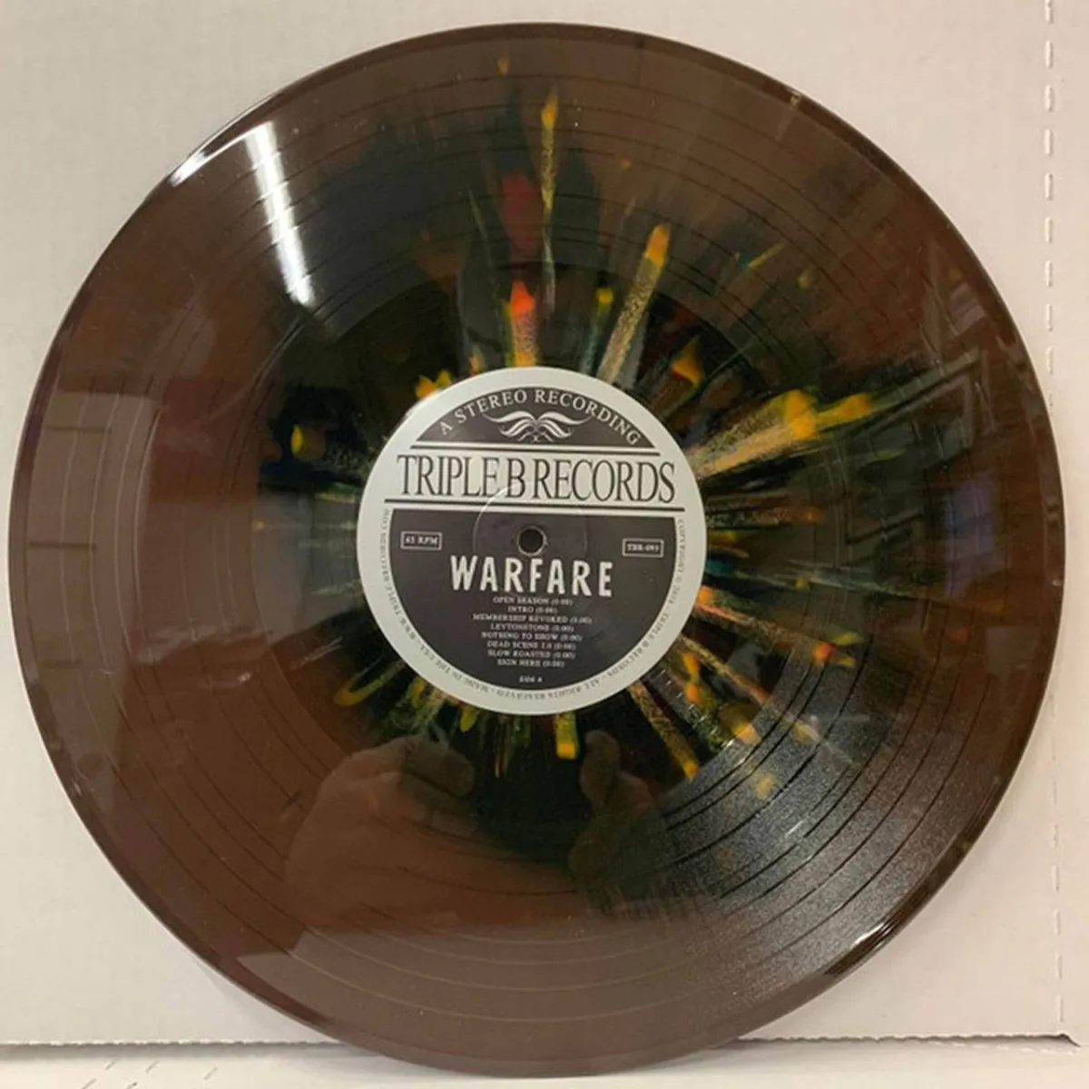 Warfare - Declaration (Ltd. Ed. Tank Splatter)