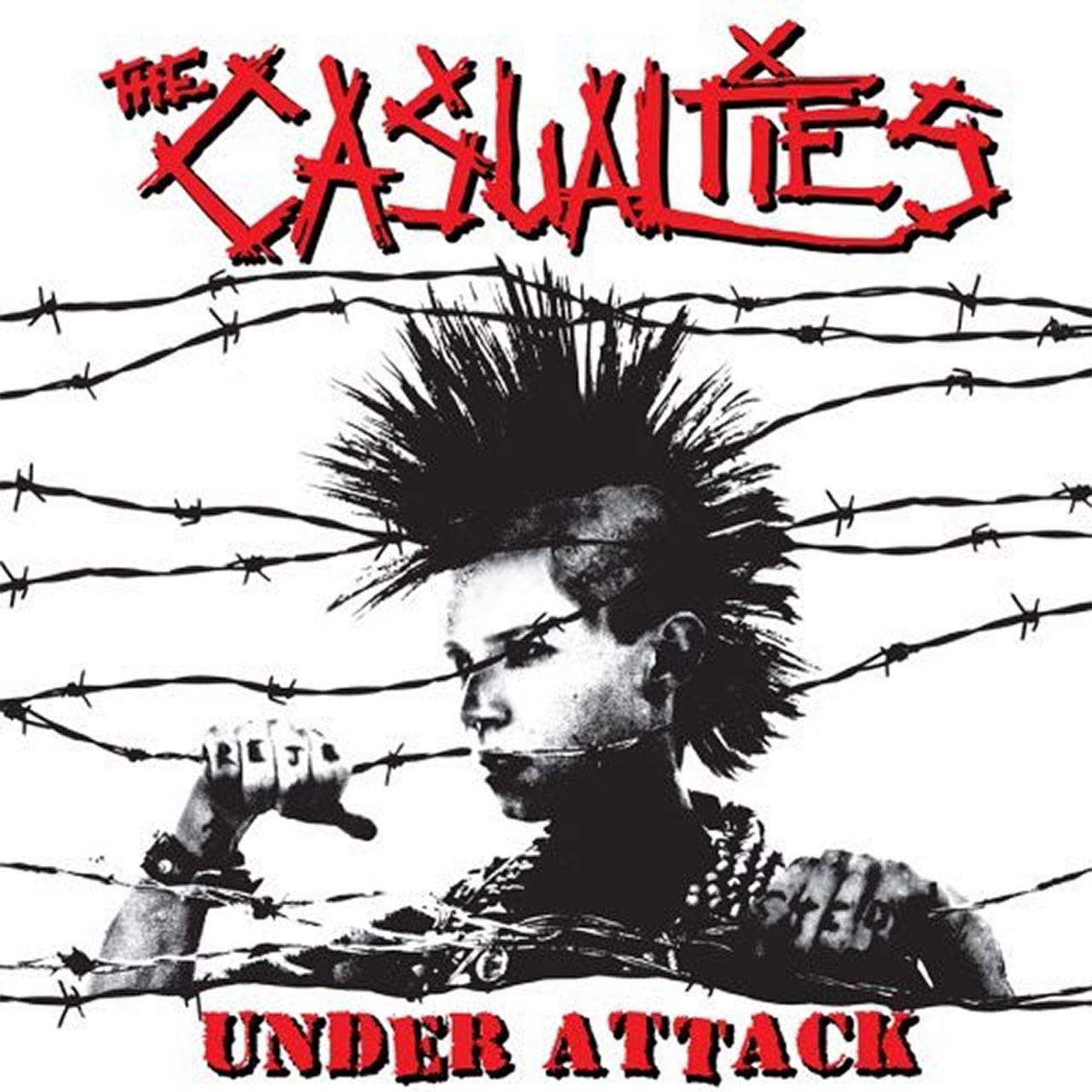 The Casualties - Under Attack (2006 White Vinyl)