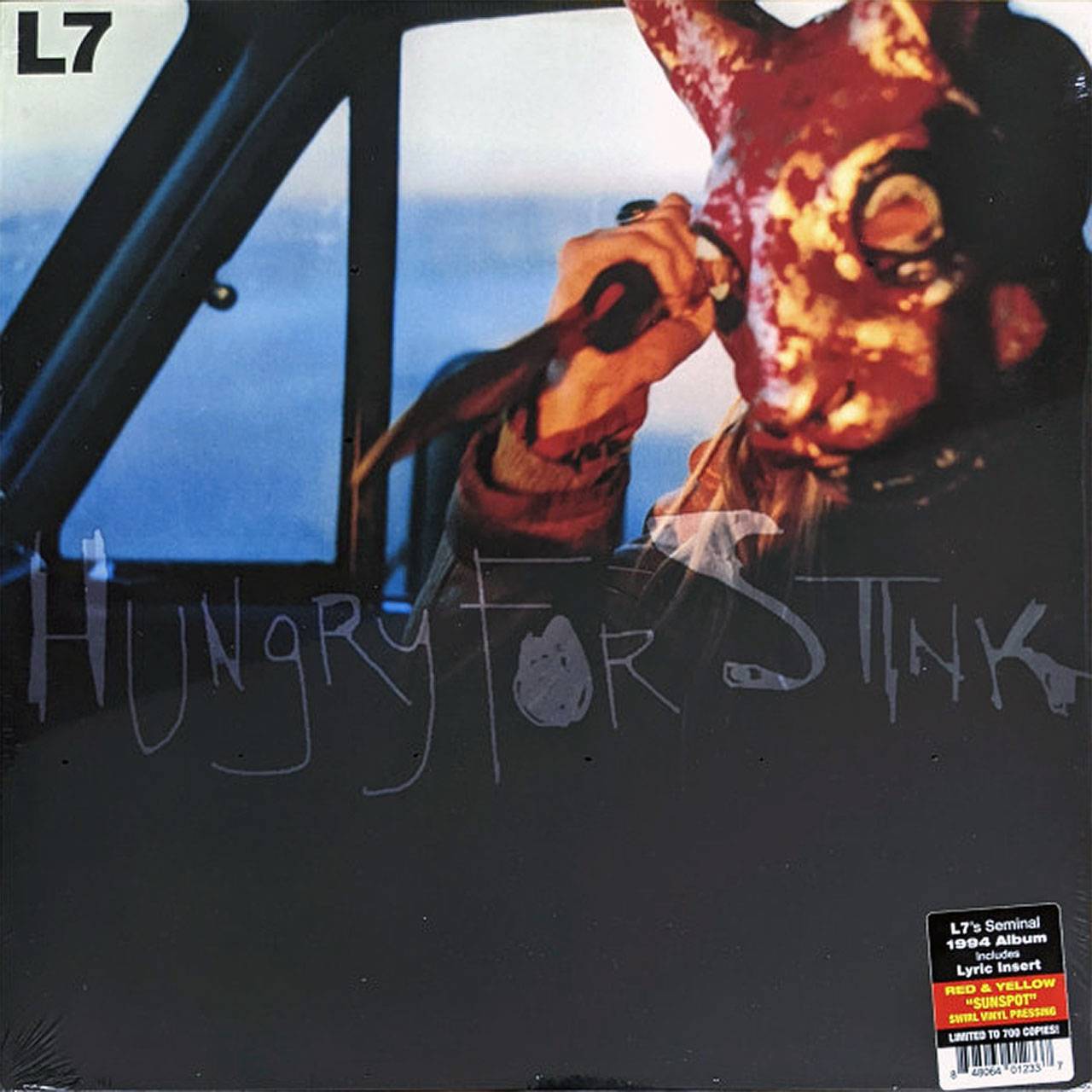 L7 - Hungry For Stink Ltd. Ed. Red & Yellow Swirl