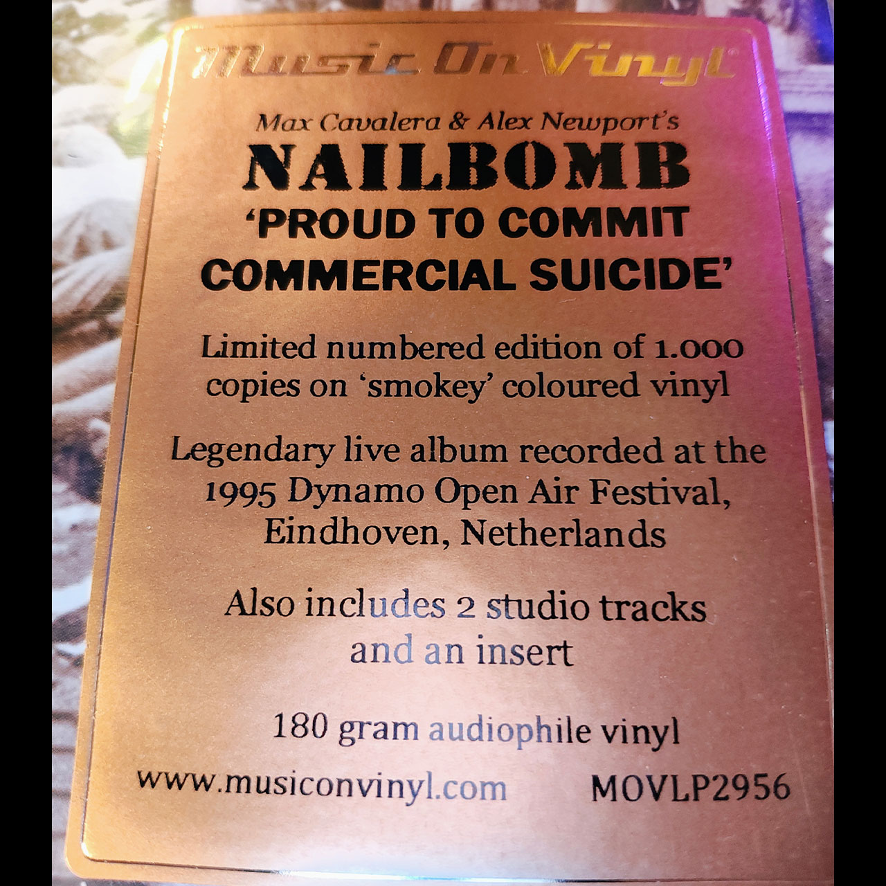 Nailbomb - Proud To Commit Commercial Suicide