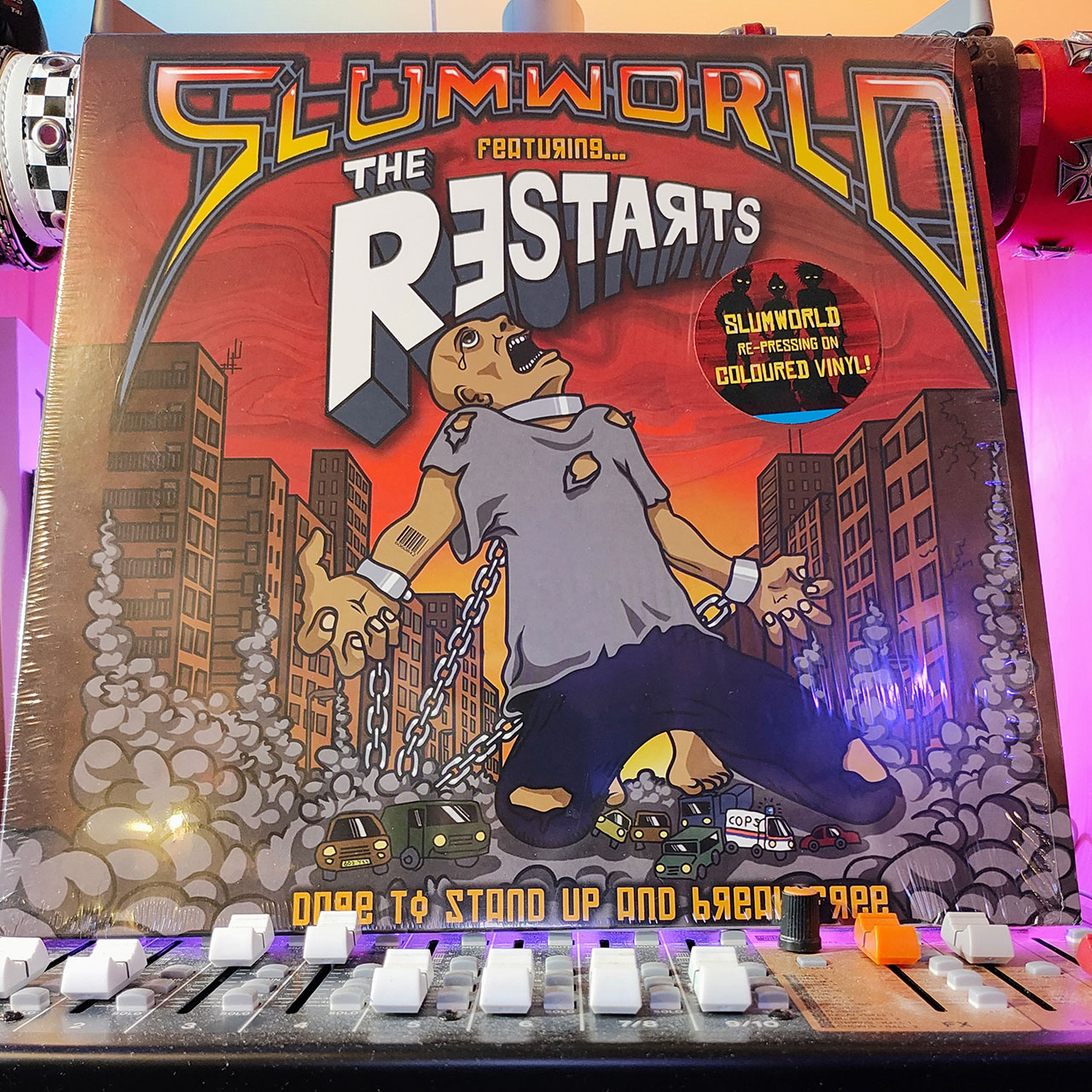 The Restarts - Slumworld (Blue Vinyl)