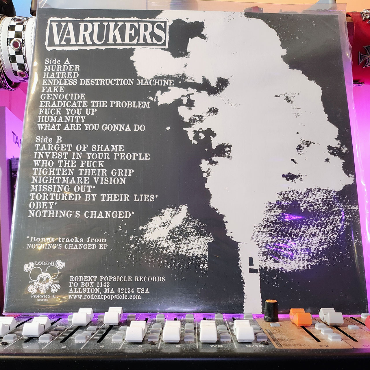 The Varukers - Murder (White Vinyl Version)