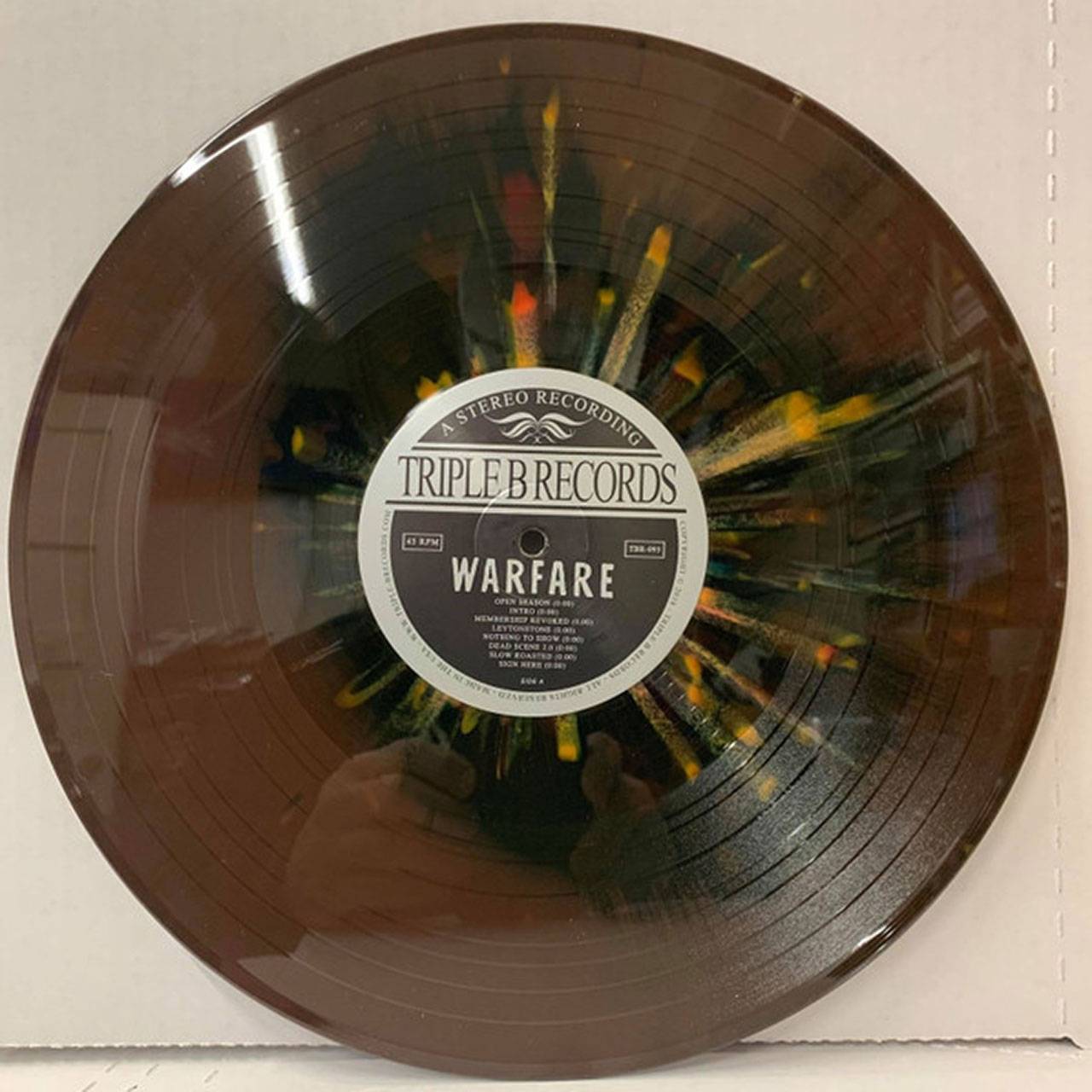 Warfare - Declaration (Ltd. Ed. Tank Splatter)