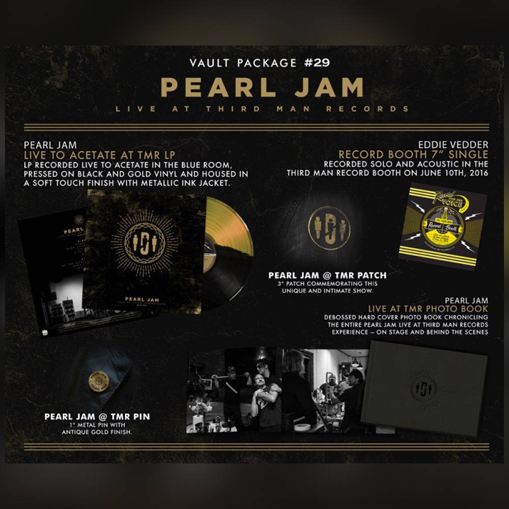Pearl Jam - Live at Third Man Records (Vault 29)