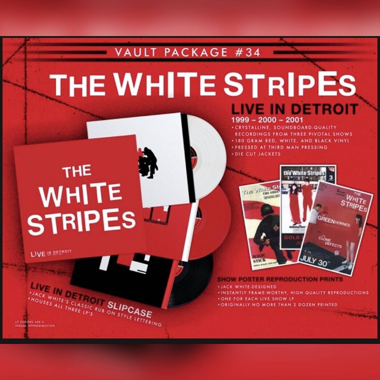 The White Stripes - Live In Detroit (Vault 34)