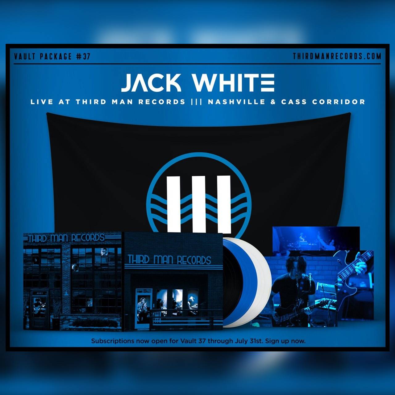 Jack White - At Third Man - Nashville & Cass Corridor